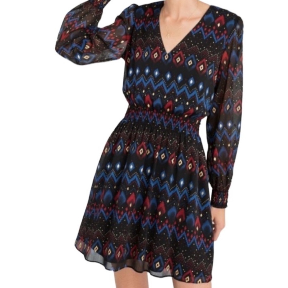 Like New Anthro / & Other Stories Ikat Print Dress